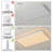 1-Light 35.43'' Rectangular LED Dimmable Flush Mount