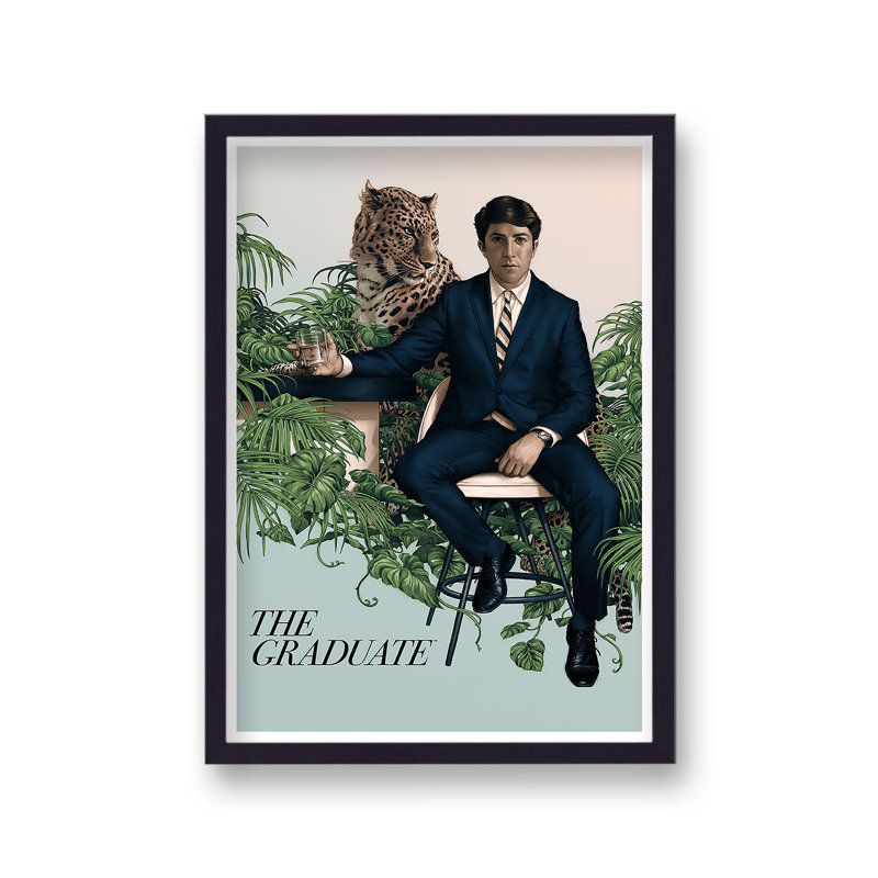 The Graduate V2 Reimagined Movie Poster - Single Picture Frame Print