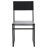 Rowayda 18'' H Leather Upholstered Metal Armchair-846915522