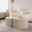 Table basse ronde à thé en forme d'olivier-706847706