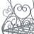 Twin Bed w/Canopy, Silver