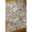 City Chic Geometric Handwoven Leather Silver/Beige/Gold Area Rug-1466704913-1355258352