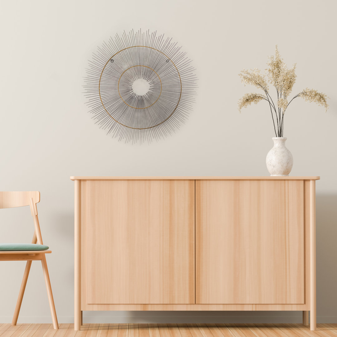 Glam Abstract Wall Decor on Metal World Menagerie