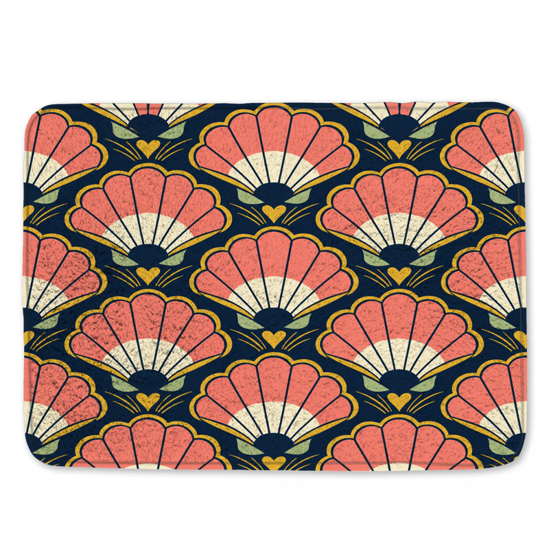 Tapis de bain Art Deco, 24in W x 17in L