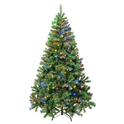 Best Choice Products Pre-Lit Flocked Artificial Aspen Noble Fir Christmas Tree W Branch Tips Led Lights 6lwnaccjyxysqyxampp6xf