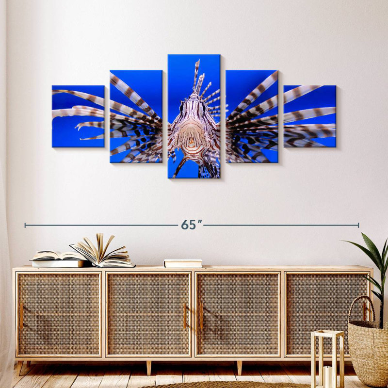 Lionfish Close Up, 24" H x 55" W