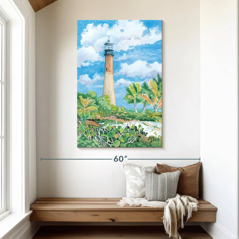 Lighthouse cape florida Aletra, H 48 po x l 32 po