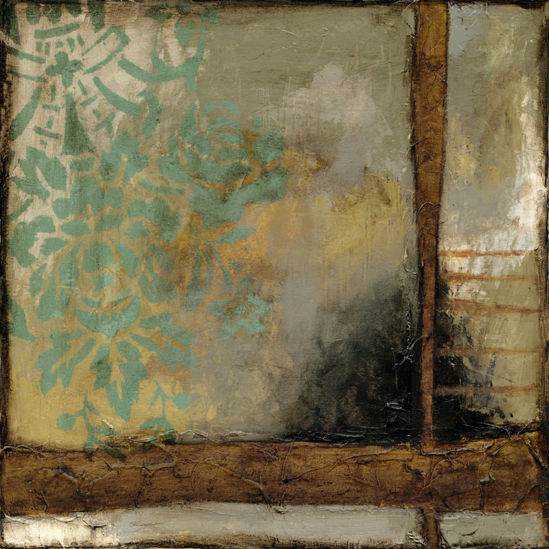Patina Abstract I by Jennifer Goldberger - Wrapped Canvas Art Prints, 76cm H x 76cm W