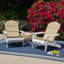 Chaise Adirondack pliante en bois massif Laffey-30796179