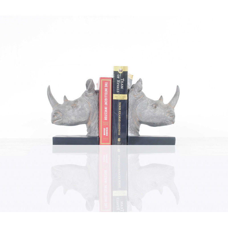 Resin Non-Skid Bookends