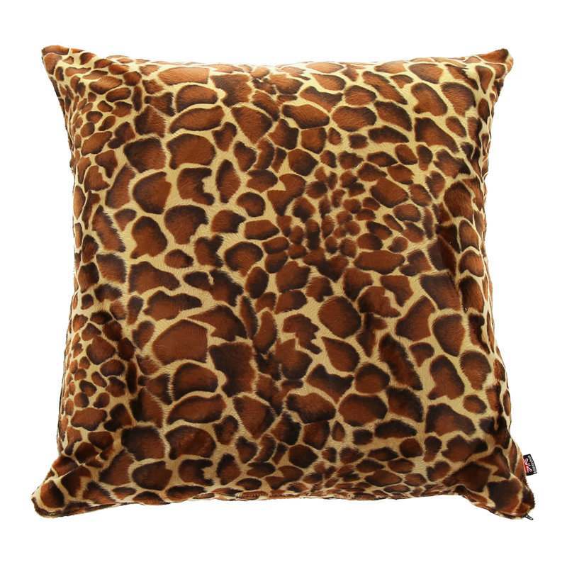 Chattanooga Animal Print Square Cushion, Large
