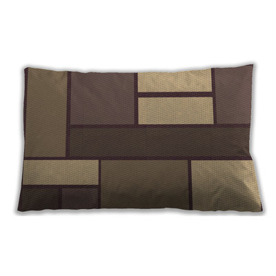 Coussin lombaire géométrique