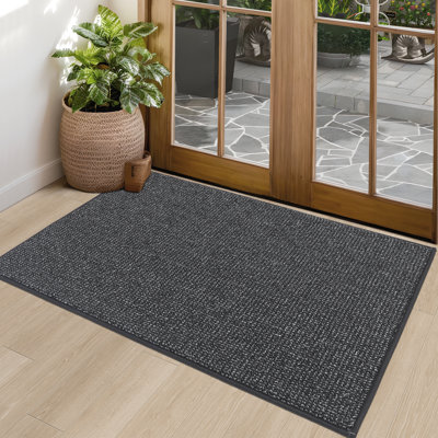 Premium Door Mat, Non-slip Washable Entrance Mat, Dirt Resistant And Absorbent Welcome Mat