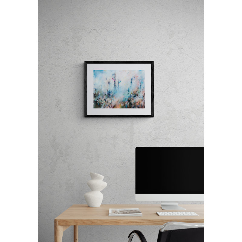 «After» par Samantha Kaplan - Peinture encadrée, H 17,25 po x l 21,25 po
