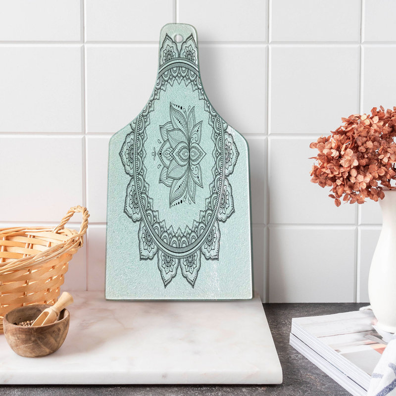 Planche à découper en verre trempé Ambesonne