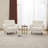 Corvo Faux Leather Armchair-1673942193