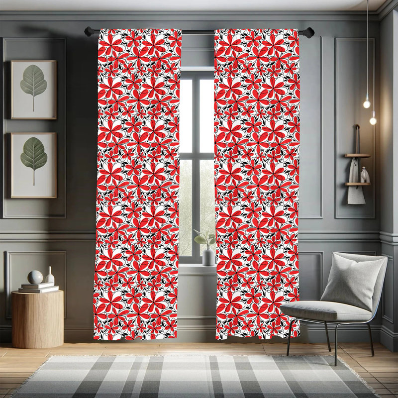 Semi-Sheer Rod Pocket Sliding Panel, 28" x 95"