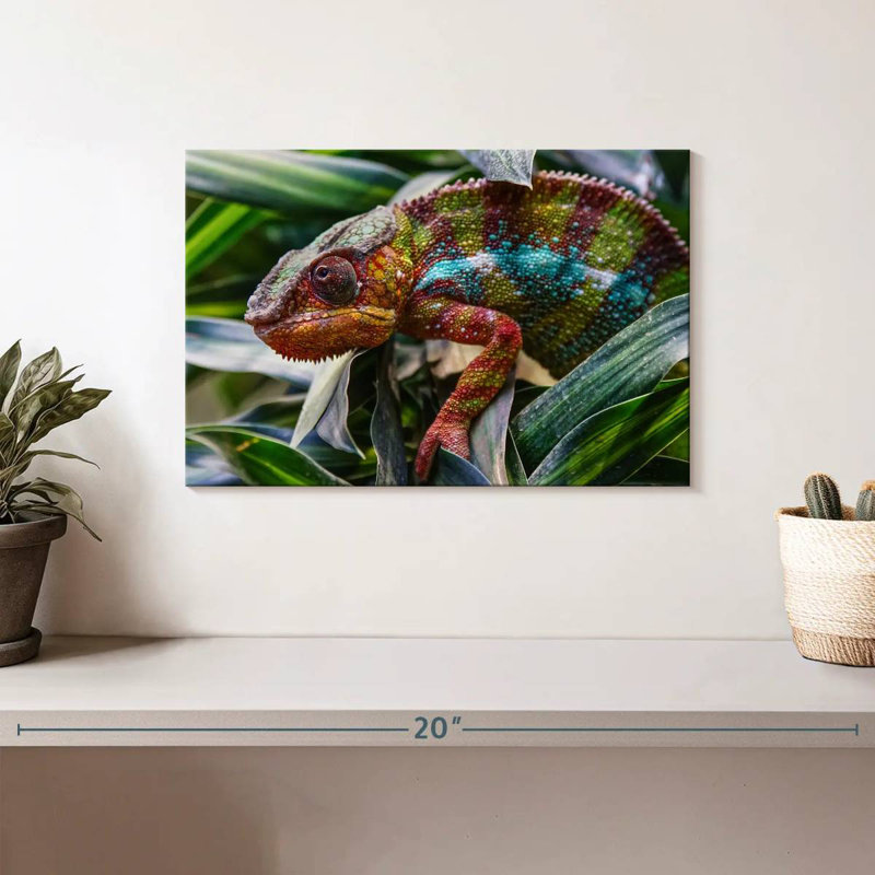 Caméléon Brampt, H 8 po x l 12 po