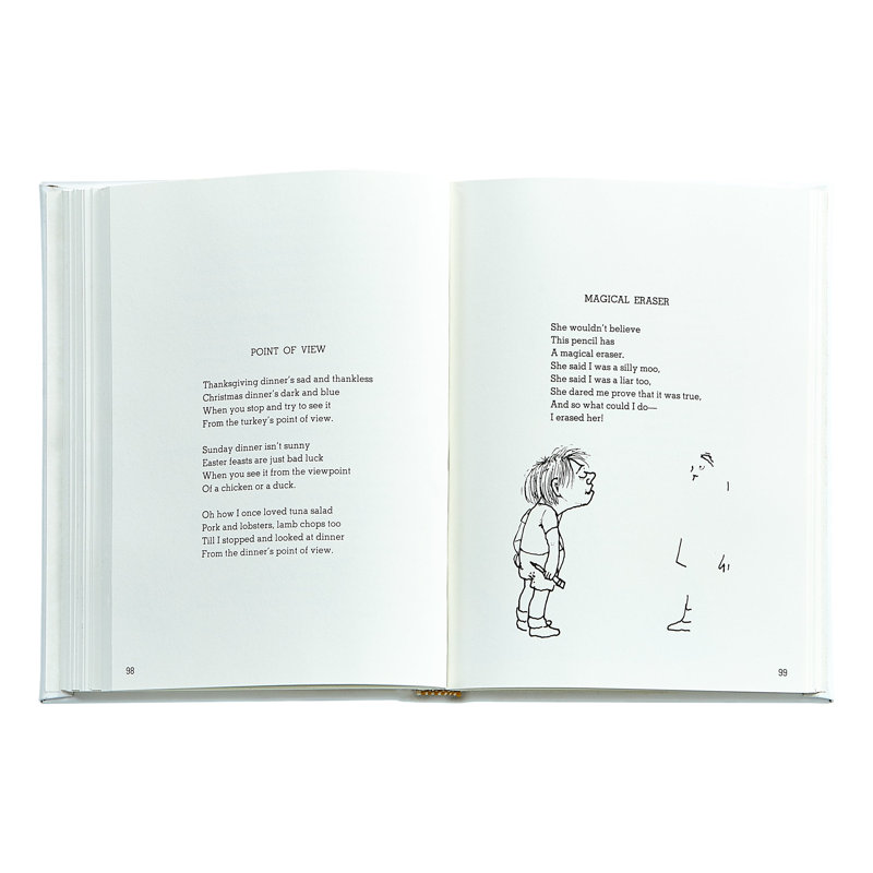 Where the Sidewalk Ends Leather Bound Classic Children's Book