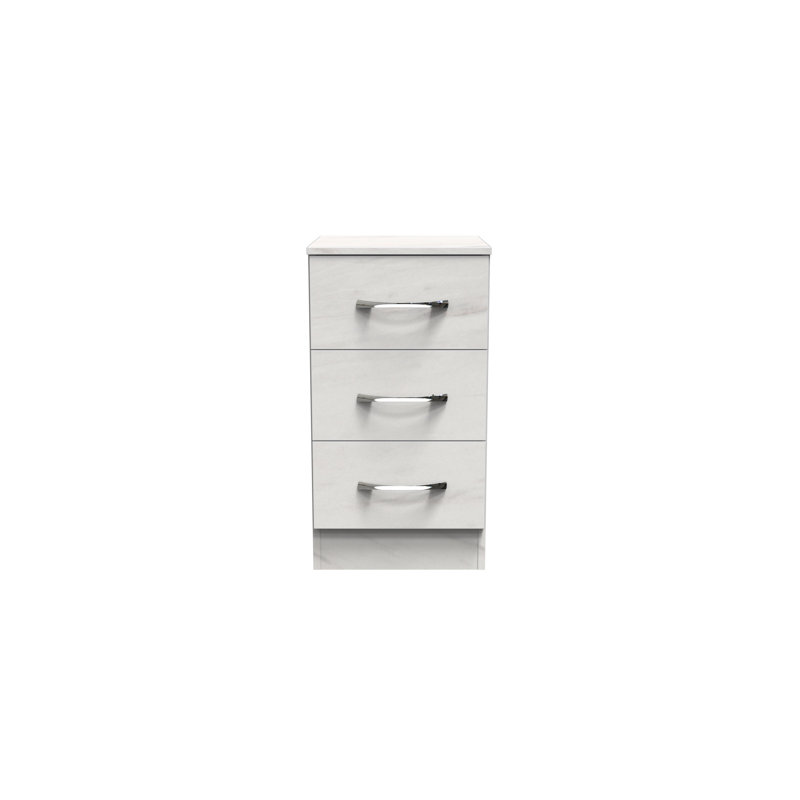 Dekyn 37cm W Manufactured Wood Bedside Table