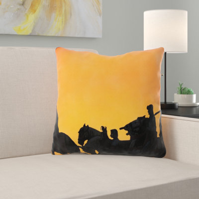 Merchant Pull Throw Pillow