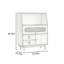 Petite armoire d'appoint multifonctionnelle pour petit ménage-1009842533