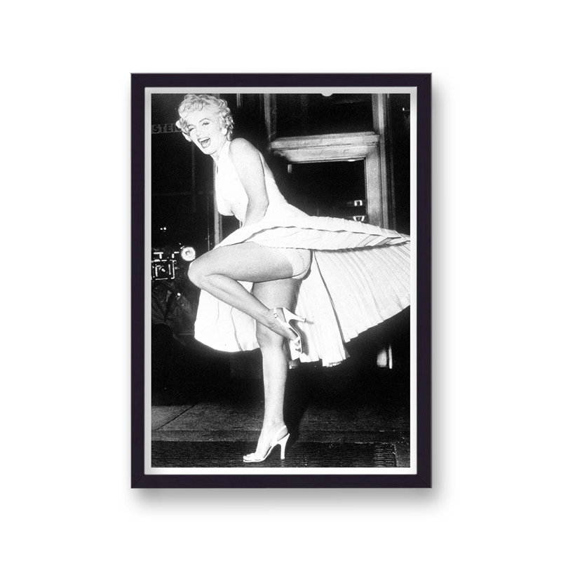 Marilyn Monroe Photo Shot 7 Year Itch - Single Picture Frame Print