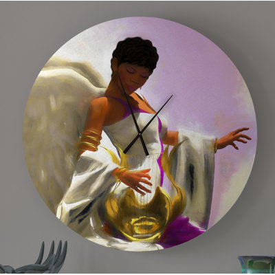 Horloge murale Angel