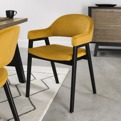 Upholstered Back Armchair