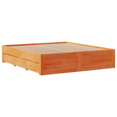 Lagarde Solid Wood Bed Frame