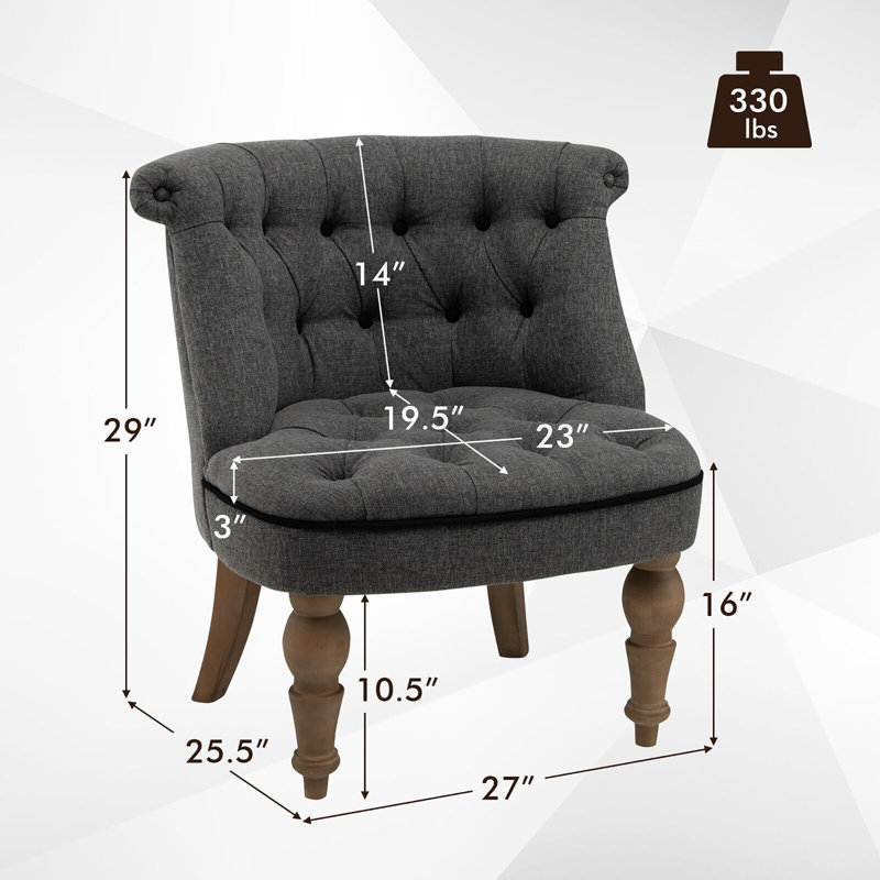 Fauteuil Chesterfield Millersport l 27 po