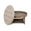 Table basse ronde avec repose-pieds-546053374