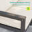  5 Piece HIPS Outdoor Sofa Set with Fade-Resistant & Extra Thick Cushions, Outdoor Sectional with Ottoman for Patio, Yard, Garden-1690122618-1690122617