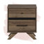 Table de chevet 2 tiroirs Ariyel