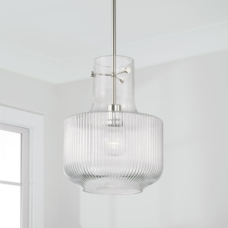 Altera 1 - Light Single Pendant, Polished Nickel