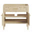 Meuble-lavabo sur pied simple 36 po avec plateau en bois manufacturé Modway Elysian-93027989-93027992