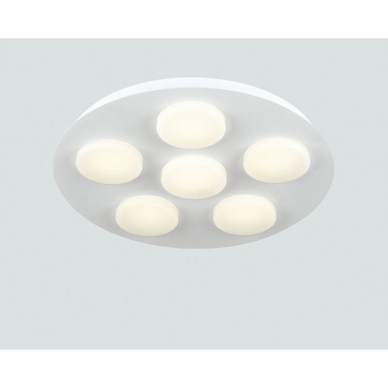 Wisbech Acrylic LED Flush Mount