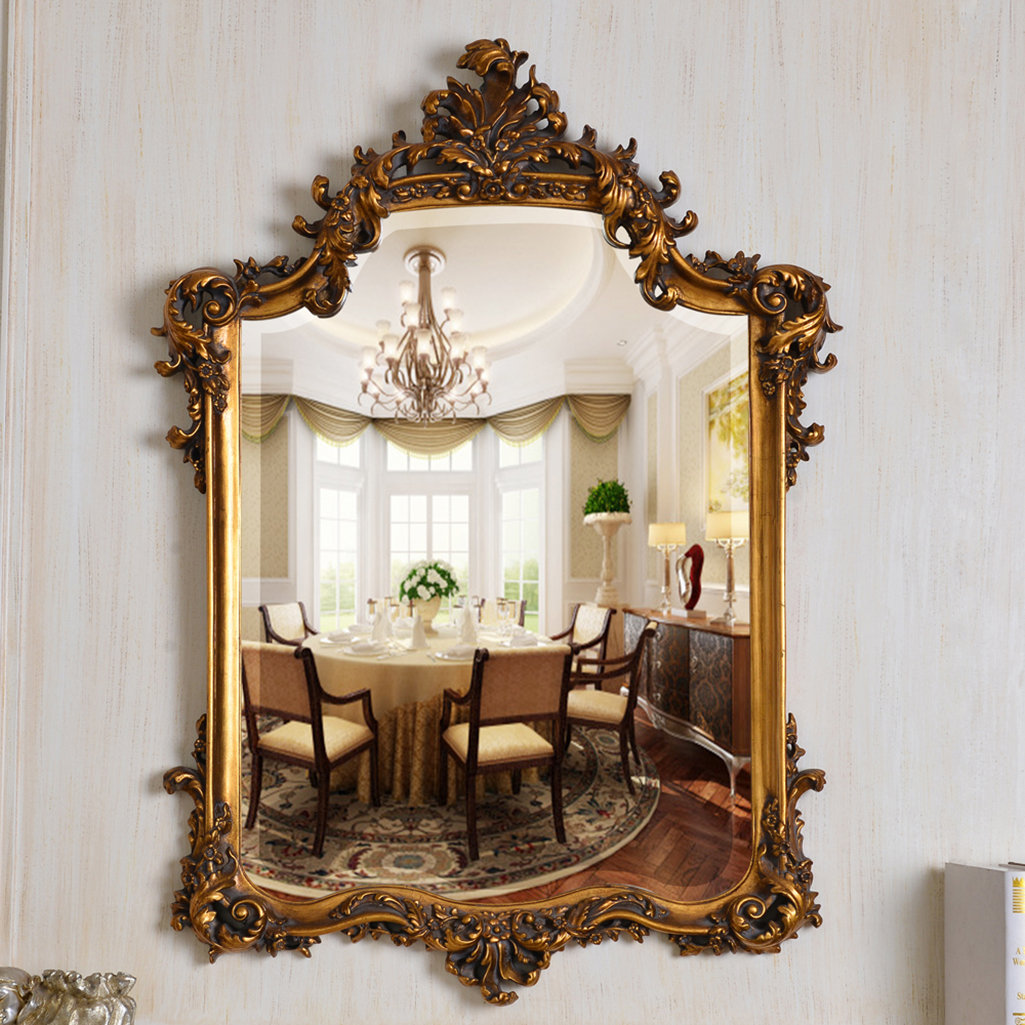 Rosdorf Park Infinity Solid + Manufactured Wood Rectangle Mirror | Wayfair