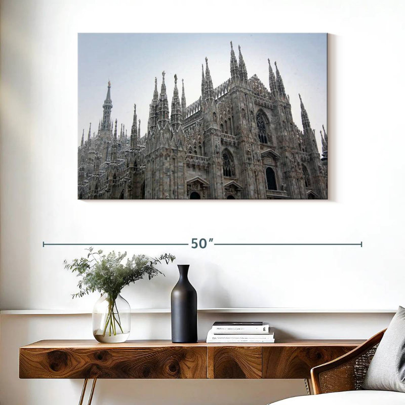 Ravi Milan Cathedral, 26" H x 39" W