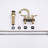 Centerset 2-handle Bathroom Faucet with Drain Assembly-80014458