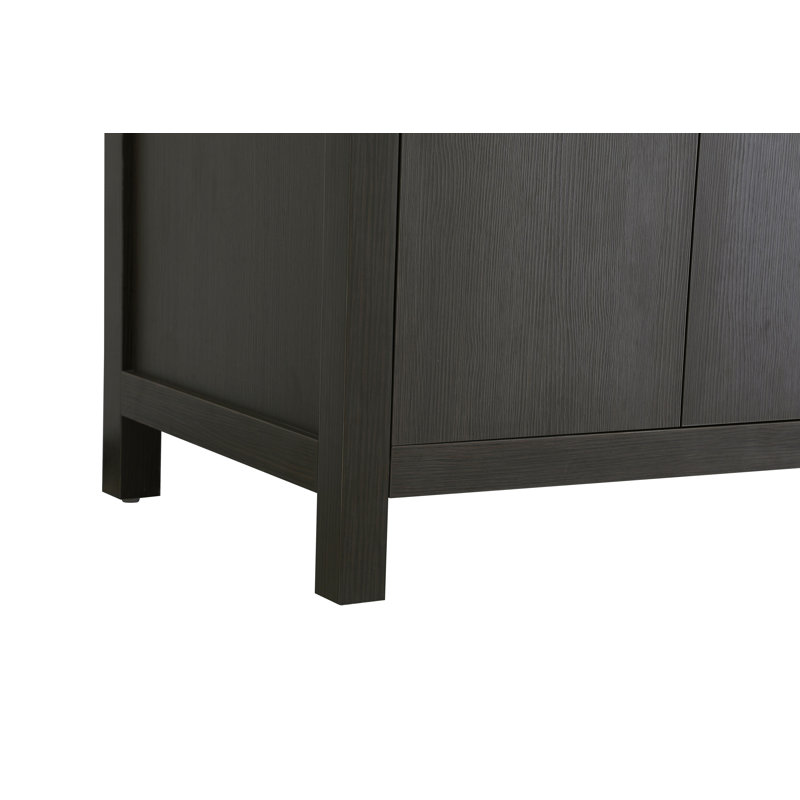30 inch Single Bathroom Vanity_Traditional_VF60630, Mocha Brown