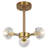 3 - Light Sputnik Sphere Chandelier