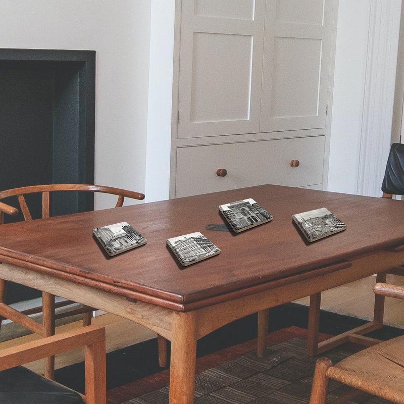 Sous-verre historique en pierre de Philadelphie