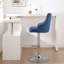 Cano Swivel Upholstered Adjustable Height Counter Stool-2069193851