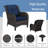 Anahit Wicker Outdoor Lounge Chair (Set of 6)-1011159669