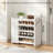 Foldable Shoe Rack For Home - Bamboo Entryway Shoe Organizer With Dust-Proof Curtain, Multi-Layer Design For Easy Storage