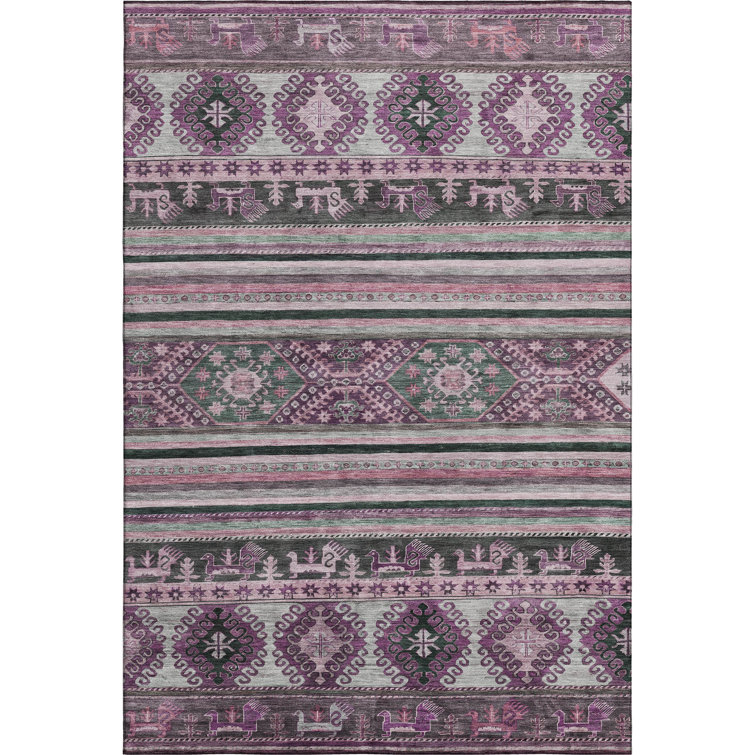 Premium Machine Washable Brennon AMF1626 Global Rug