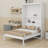 Murphy Bed Wall Bed With Shelves-446221149-446221137