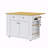 Kitchen Island With 2 Bar Stools-187593367