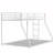 Twin over Full Metal Bunk Bed-1537383077